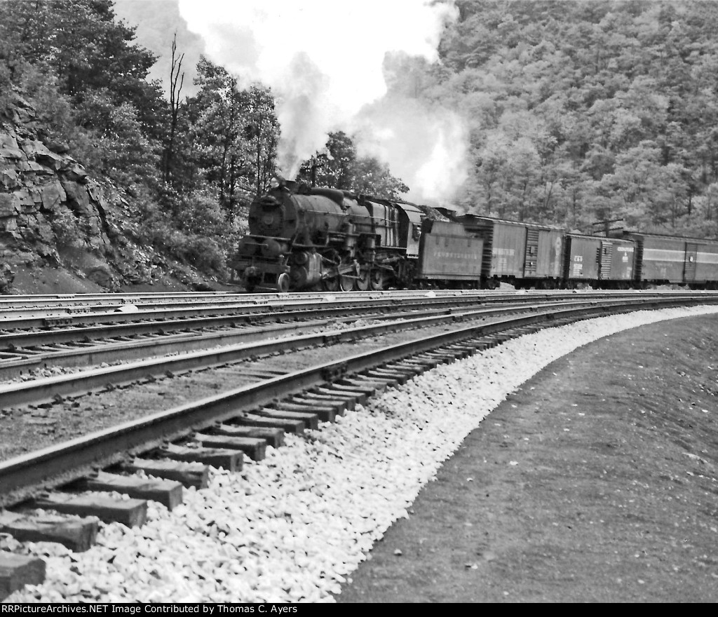 PRR Westbound Mixed Cargo, c. 1952